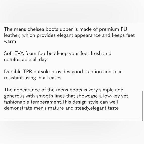 Men\'s Chelsea Boots, Casual Boots Beige